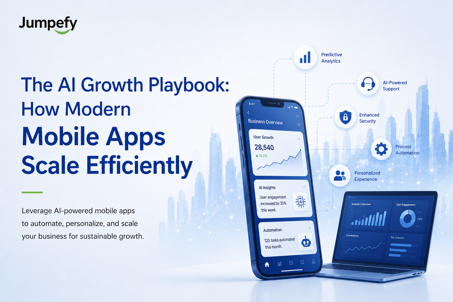 The AI Growth Playbook: How Modern Mobile Apps Scale Efficiently