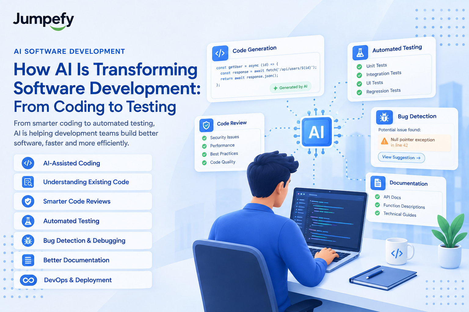 How AI Is Transforming Software Development: From Coding to Testing